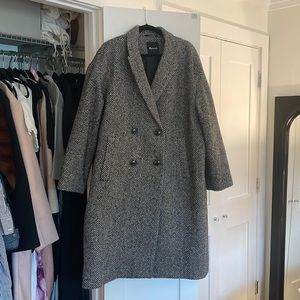 Gorgeous NWOT Madewell Wool Blend coat size XL